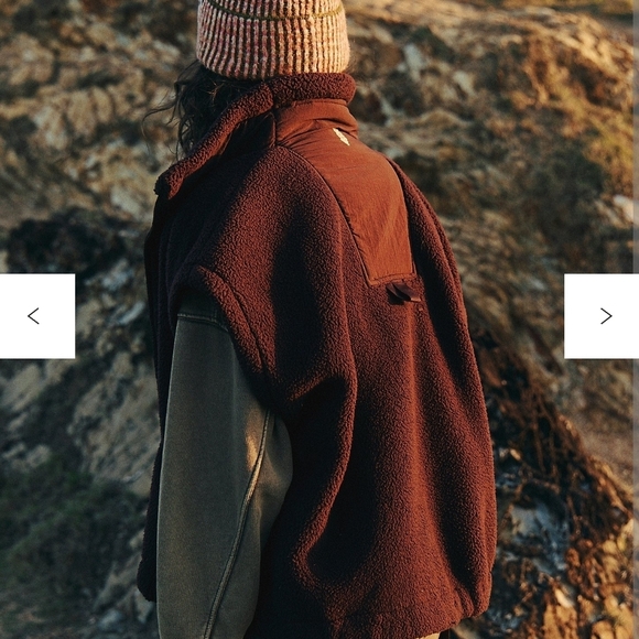 NWOT FP Movement by Free People Scout It Out Vest Dark Espresso - Picture 3 of 3